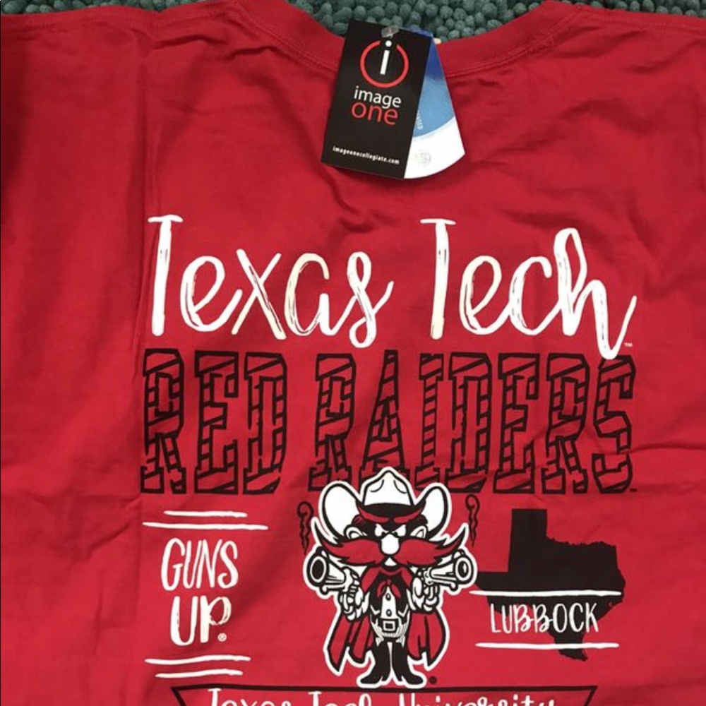 TEXAS TECH UNIVERSITY RED RAIDERS SHIRT